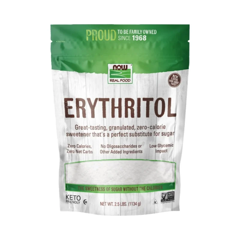 Erythritol / Keto Friendly Zero Calories Sweetener / 1134 грама - NOW