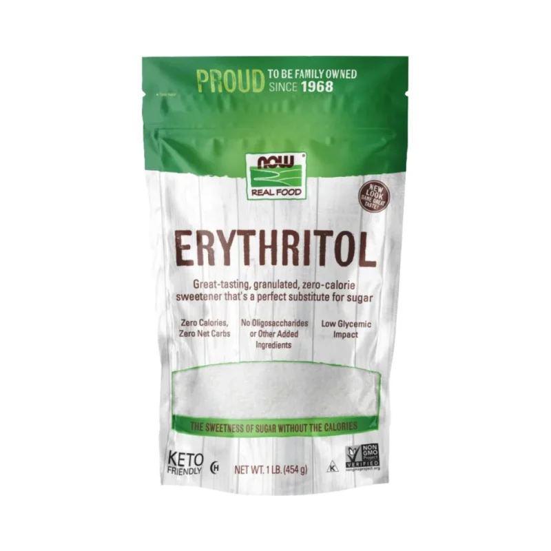 Erythritol / Keto Friendly Zero Calories Sweetener / 454 грама - NOW