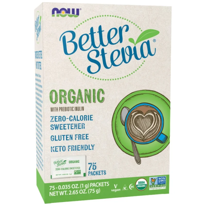Better Stevia Organic (75 дози) / 75 Пакета