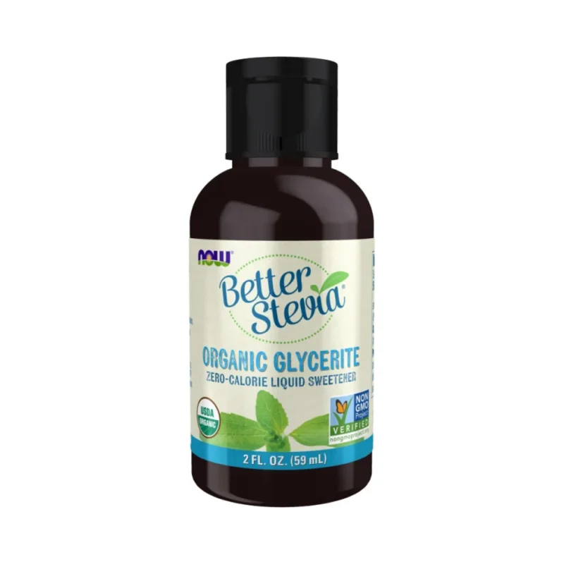 Better Stevia® Liquid | Glycerite / 59 мл - NOW