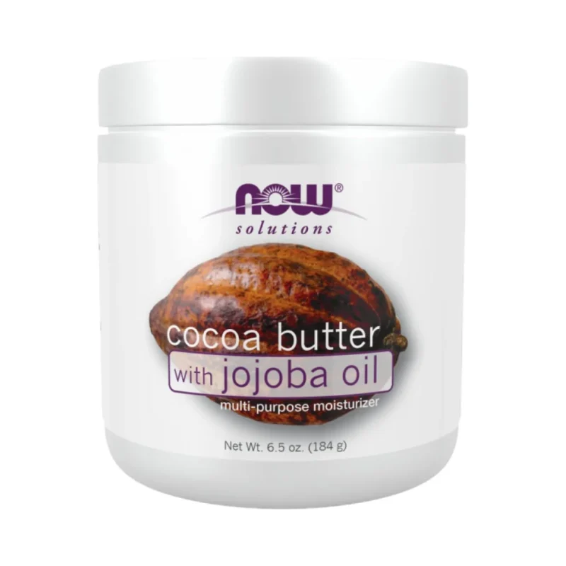 Cocoa Butter with Jojoba Oil / 184 грама - NOW