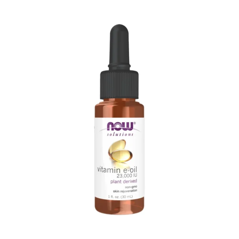 Vitamin E Oil 23,000 IU | Plant Delivered Non-GMO Skin Rejuvenation / 30 мл - NOW