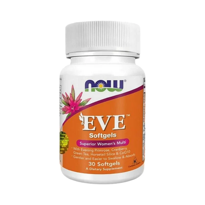 EVE Woman's Multi (30 дози) / 30 Гел капсули - NOW