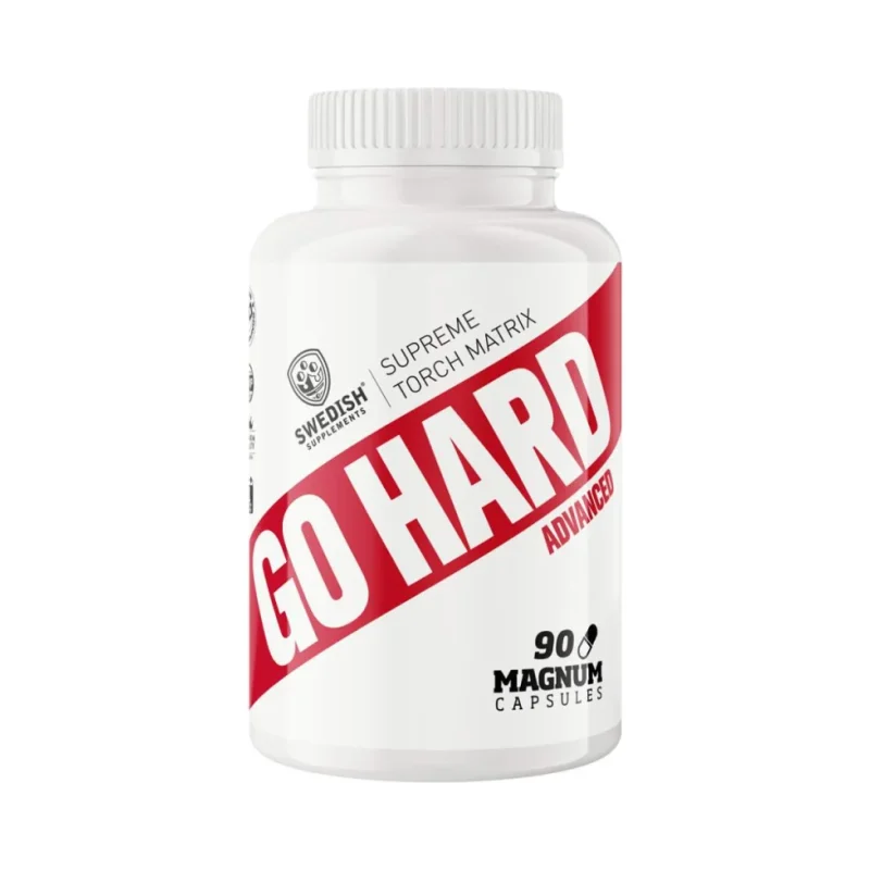 Go Hard / Advanced / 90 капсули, 30 дози - SWEDISH Supplements