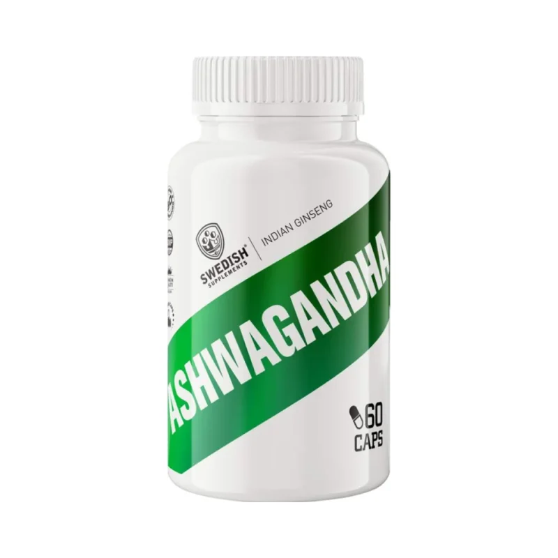 Ashwagandha Extract 400 mg / 60 капсули, 60 дози - SWEDISH Supplements