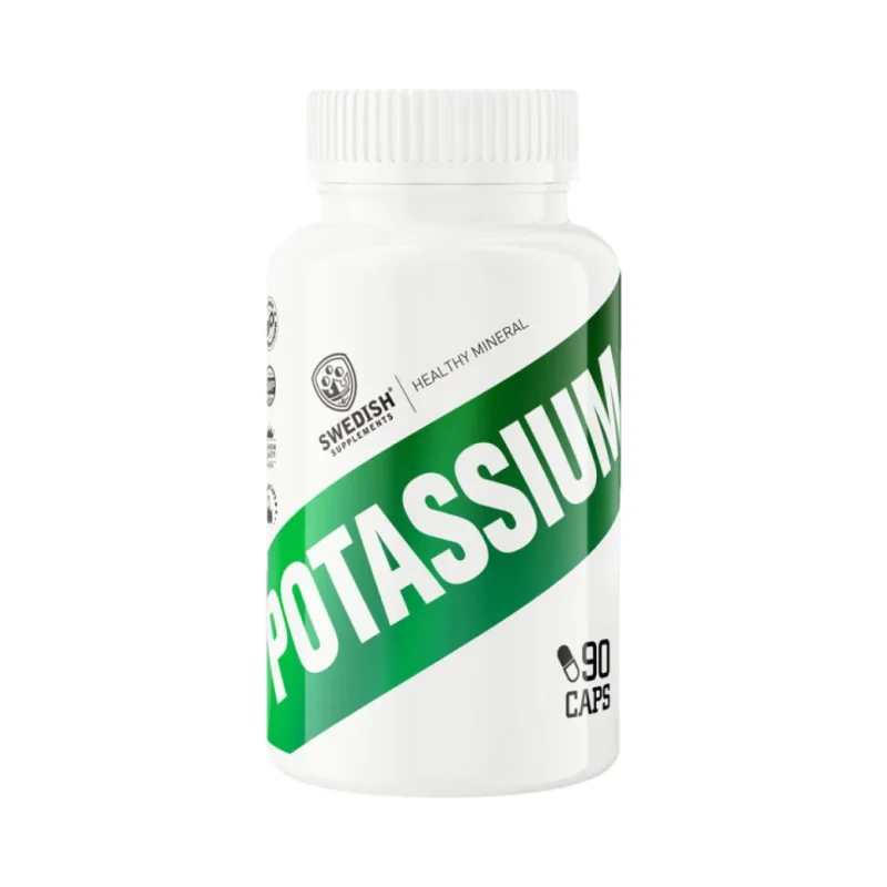 Potassium Citrate 166 mg / 90 капсули, 30 дози - SWEDISH Supplements
