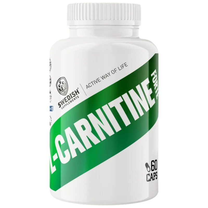 L-Carnitine Forte / Carnipure® + Acetyl / 60 капсули, 30 дози