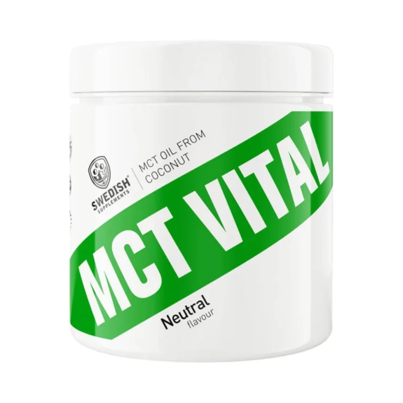 MCT Vital Powder / from Coconut Oil / 300 грама, 30 дози - SWEDISH Supplements
