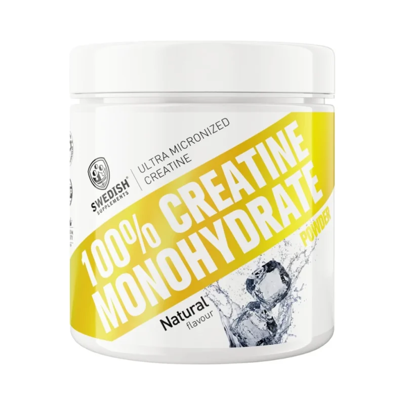 Creatine Monohydrate / Extra Micronized / 250 грама, 50 дози - SWEDISH Supplements