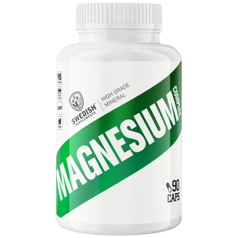 Magnesium Complex | 4 Types Matrix ~ Citrate, Oxide, Gluconate, Bisglycinate / 90 капсули, 90 дози