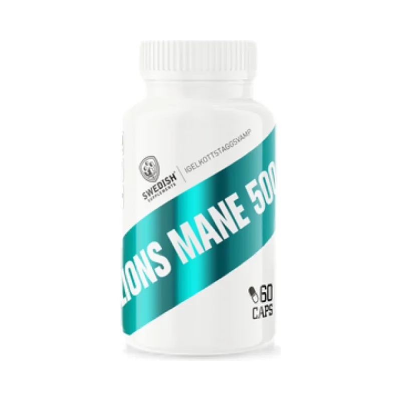 Lion's Mane 500 / 60 капсули, 60 дози - SWEDISH Supplements