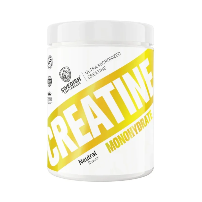 Creatine Monohydrate / Extra Micronized / 500 грама, 100 дози - SWEDISH Supplements