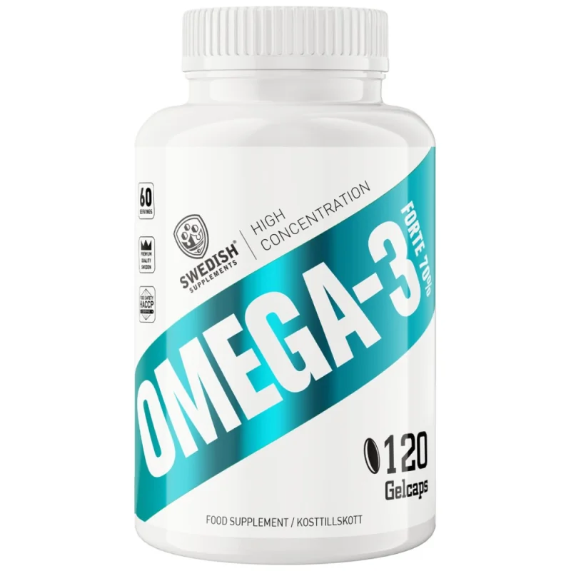 Omega-3 Forte | with 70% Omega-3 (120 дози) / 120 Гел капсули