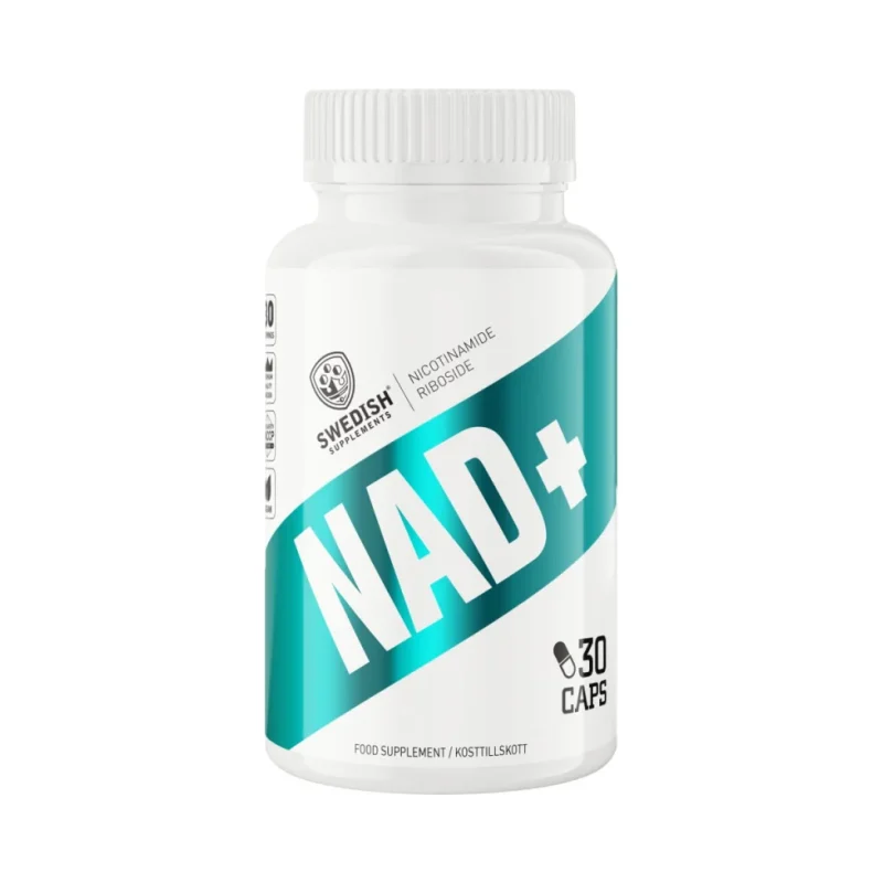 NAD+ 300 mg (30 дози) / 30 капсули - SWEDISH Supplements