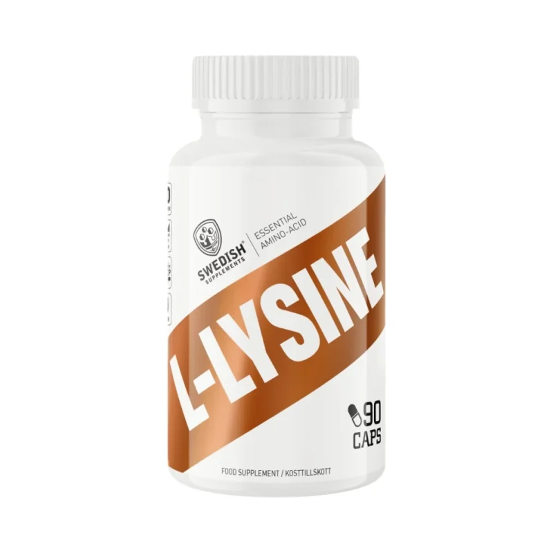 L-Lysine 500 mg / 90 капсули - SWEDISH Supplements