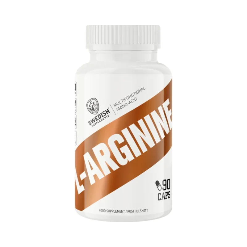 L-Arginine 500 mg / 90 капсули - SWEDISH Supplements