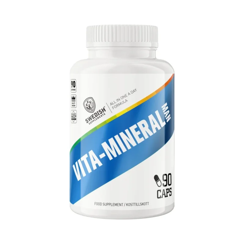 VitaMineral Man | All In One Formula (90 дози) / 90 капсули - SWEDISH Supplements