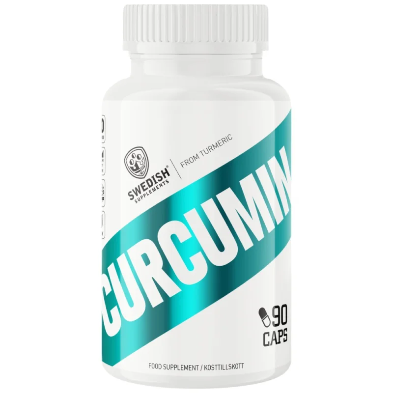 Curcumin Turmeric 500 mg | with Vitamin C & Black Pepper Piperine (60 дози) / 90 капсули