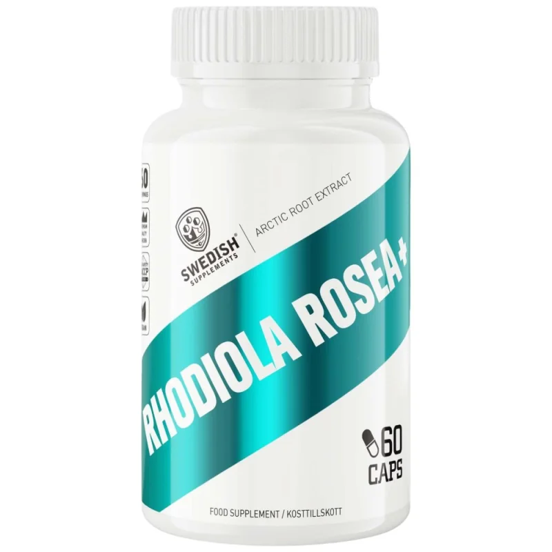 Rhodiola Rosea+ 300 mg | with Vitamin B5 & Black Pepper (60 дози) / 60 капсули