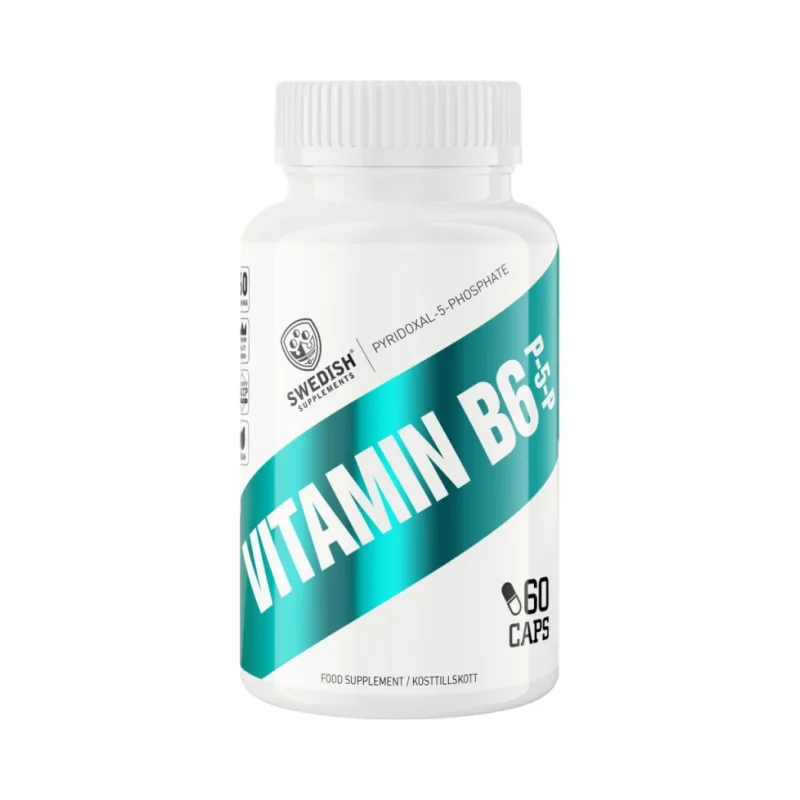 Vitamin B6 as P-5-P (60 дози) / 60 капсули - SWEDISH Supplements