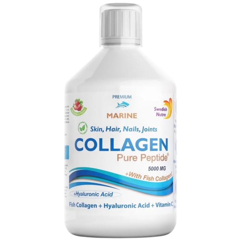 Fish Collagen 5 000 mg | with Hyaluronic Acid + Vitamin C / 500 мл, 33 дози