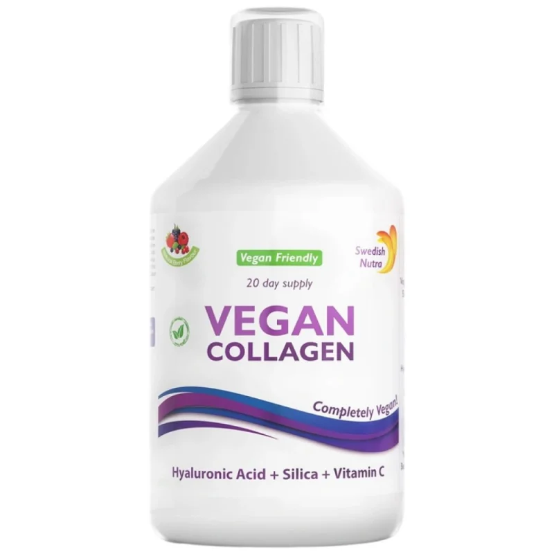 Vegan Collagen 10 000 mg | With Hyaluronic Acid , Vitamins and Minerals / 500 мл, 20 дози