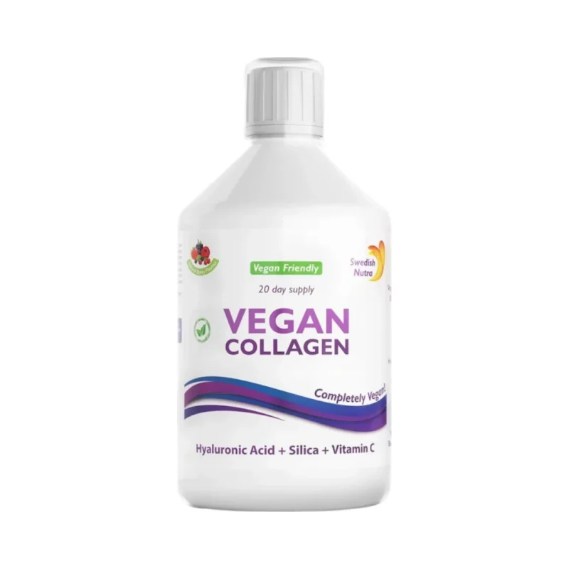 Vegan Collagen 10 000 mg | With Hyaluronic Acid , Vitamins and Minerals / 500 мл, 20 дози - Swedish Nutra