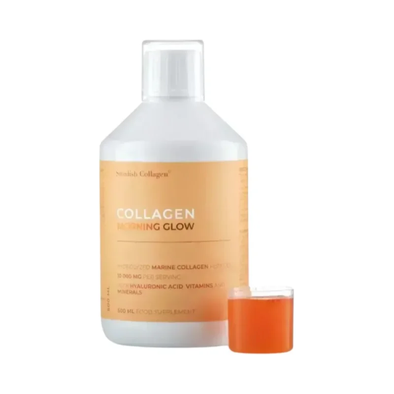 Collagen Morning Glow | Fish Collagen with Retinol / 500 мл, 20 дози - Swedish Collagen