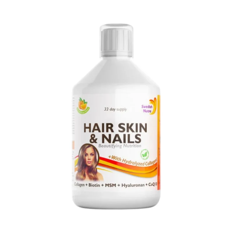 Hair, Skin and Nails / 500 мл, 33 дози - Swedish Nutra