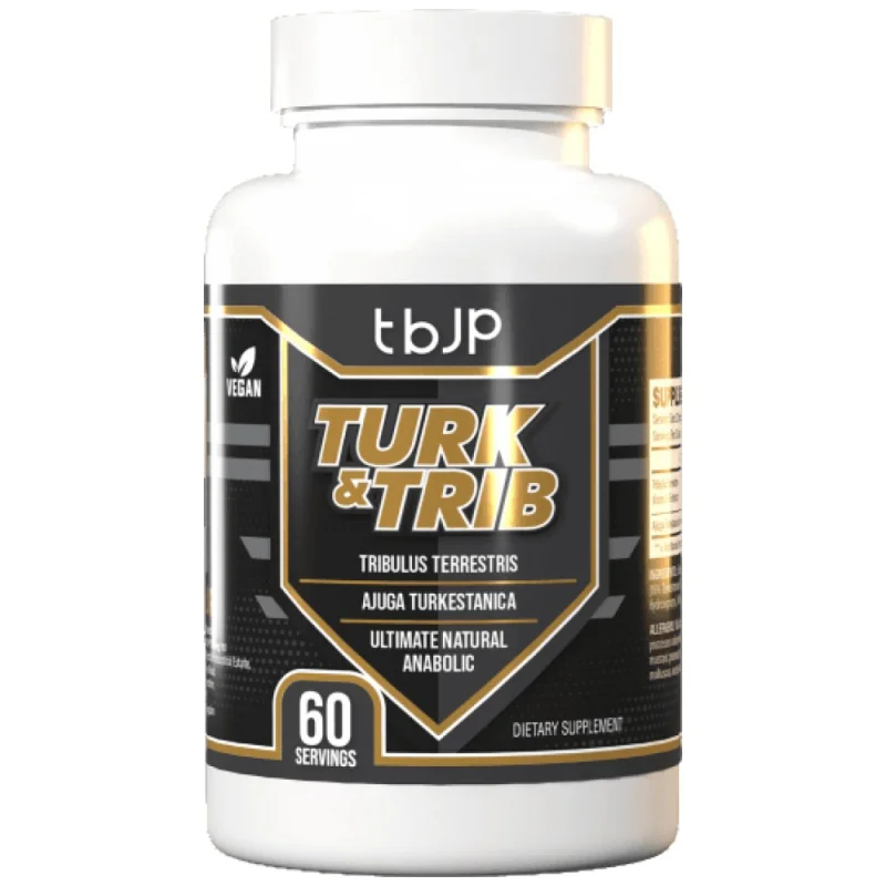 Turk &amp; Trib | with Turkesterone 10% / 120 капсули, 60 дози​