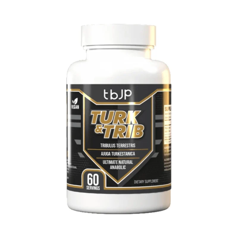 Turk & Trib | with Turkesterone 10% / 120 капсули, 60 дози​ - Trained by JP