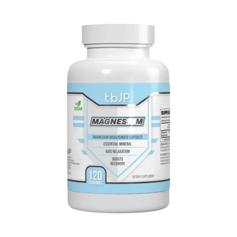 JP Magnesium | as Magnesium Bisglycinate / 120 капсули, 120 дози​ - Trained by JP