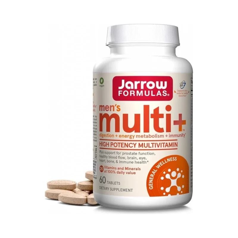 Men`s Multi+ Multivitamin - Мултивитамини за Мъже, Разфасовка 60 tabs - Jarrow Formulas