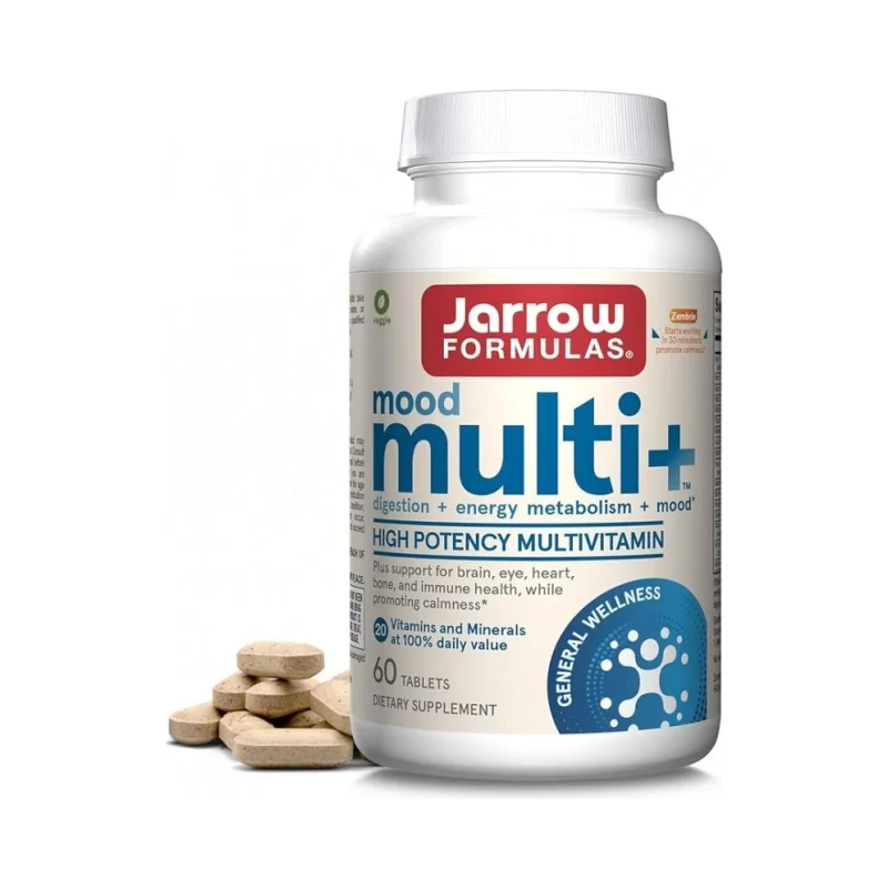 Mood Multi+ Multivitamin - Мултивитамини за Подобряване на Настроението, Разфасовка 60 tabs - Jarrow Formulas