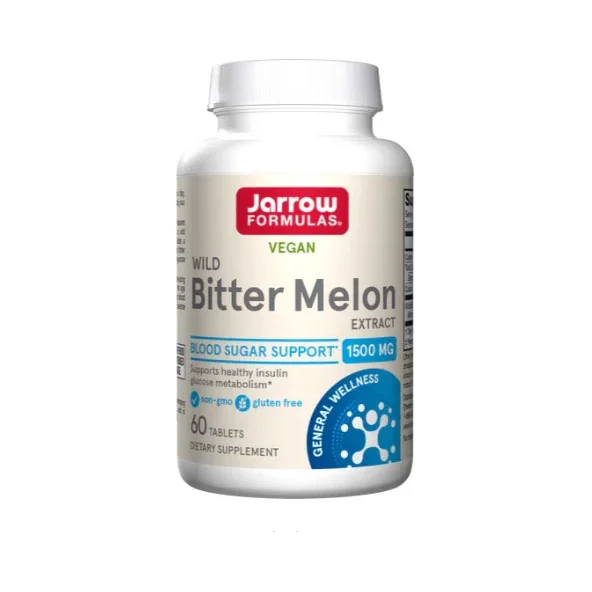 Wild Bitter Melon Extract - Екстракт от Див Горчив Пъпеш, Разфасовка 60 tabs - Jarrow Formulas