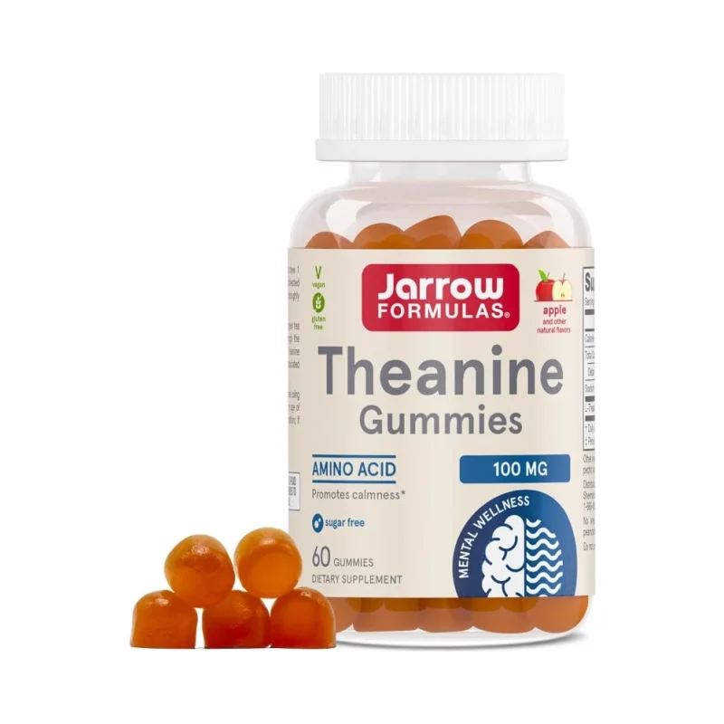 Theanine Gummies - Теанин, Разфасовка 60 gummies - Jarrow Formulas