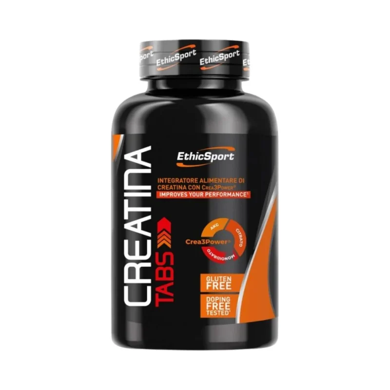CREATINA TABS | with Crea3Power® Creatine Matrix / 120 Таблетки, 40 дози - EthicSport