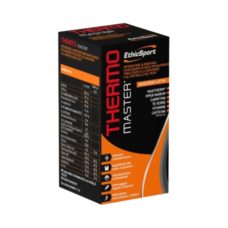 Thermo Master | Thermogenic Fat Burner / 50 Таблетки, 25 дози - EthicSport
