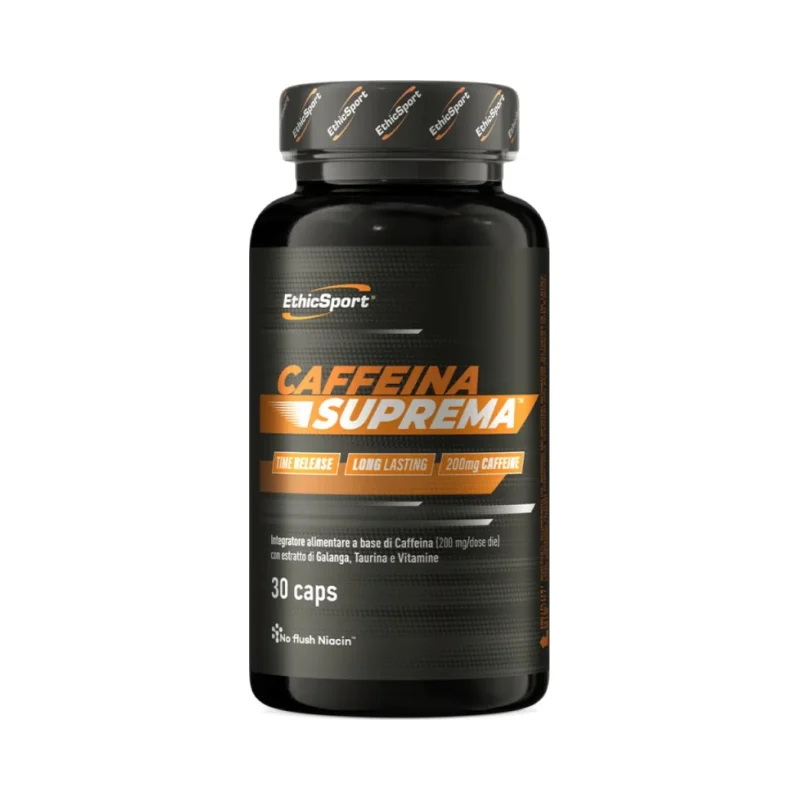 Caffeina Supreme | Caffeine + Taurine & Theanine (30 дози) / 30 капсули - EthicSport