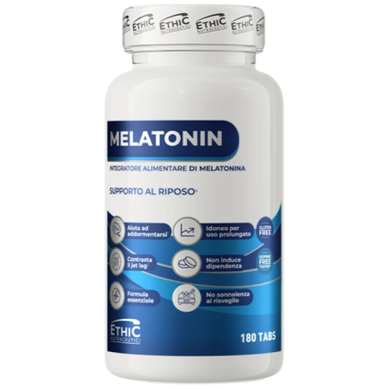Melatonin 1 mg (180 дози) / 180 Таблетки