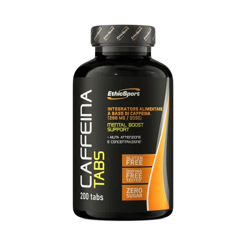 Caffeina Tabs | Caffeine 200 mg (200 дози) / 200 Таблетки - EthicSport