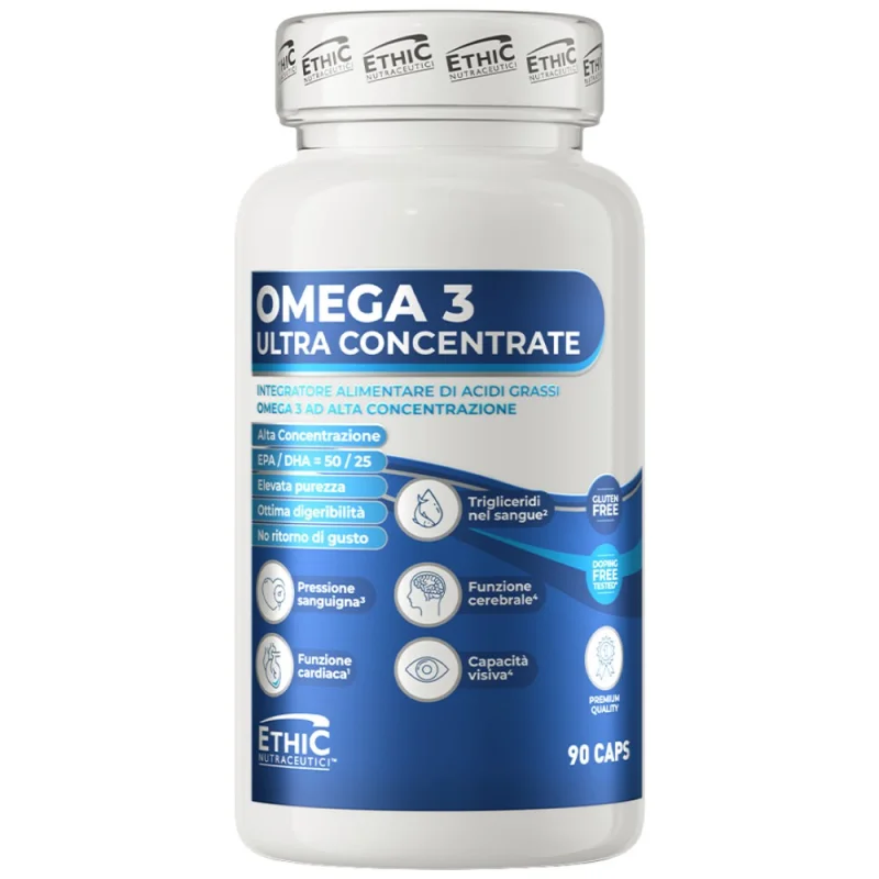 Omega 3 Ultra Concentrate (90 дози) / 90 Гел капсули