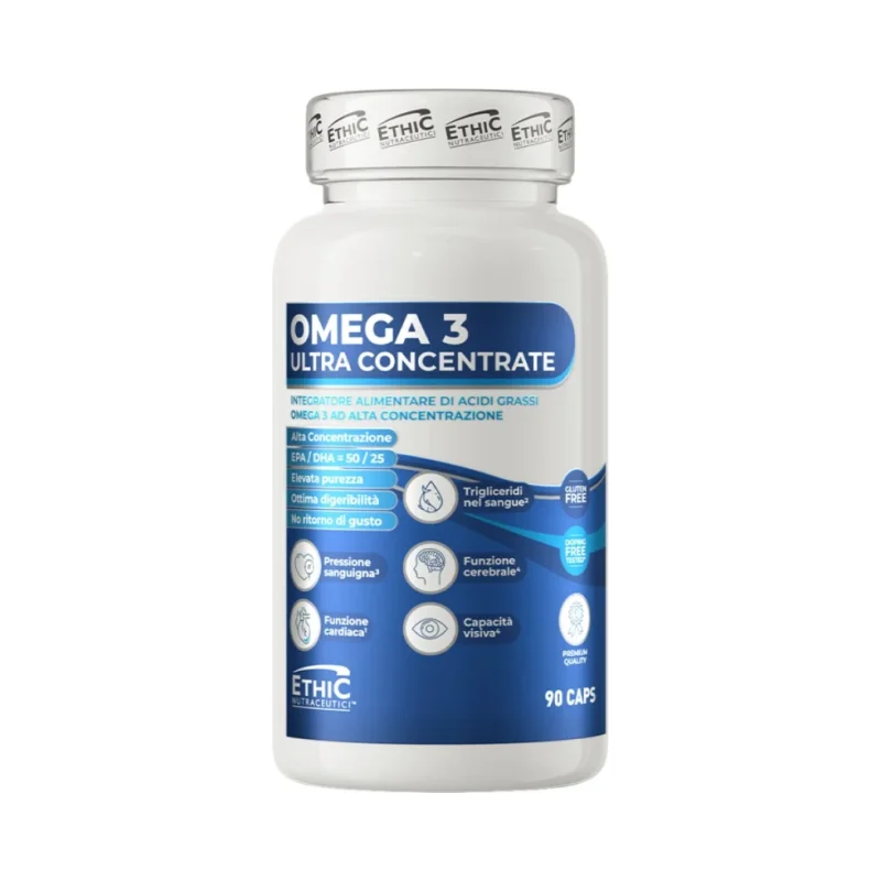 Omega 3 Ultra Concentrate (90 дози) / 90 Гел капсули - EthicSport