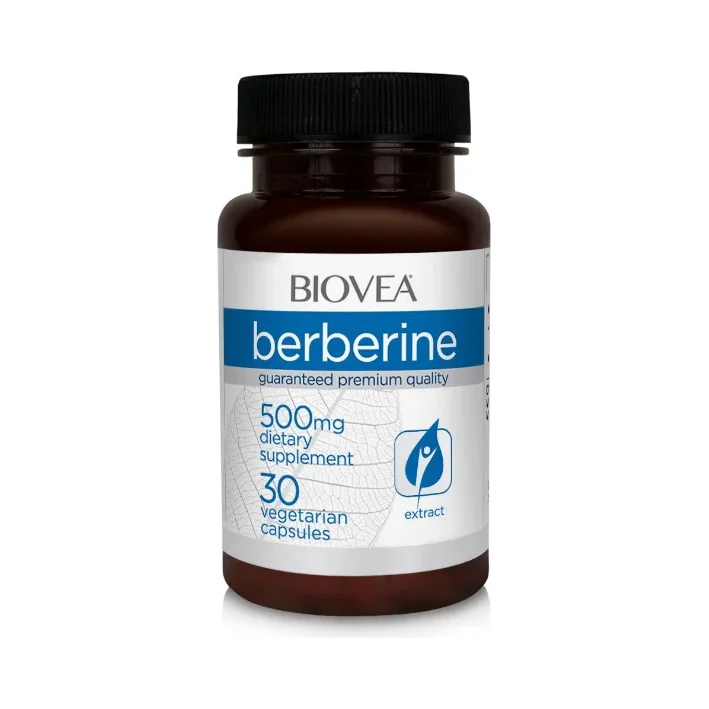 Berberine 500mg - Берберин, Разфасовка 30 vcaps - Biovea