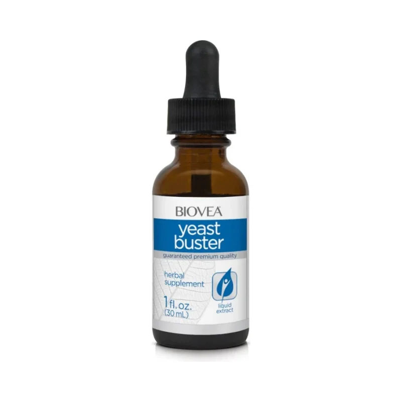Yeast Buster Liquid Drops - Капки против Гъбични Инфекции, Разфасовка 30ml - Biovea