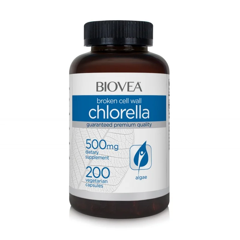 Chlorella 500mg - Хлорела, Разфасовка 200 caps