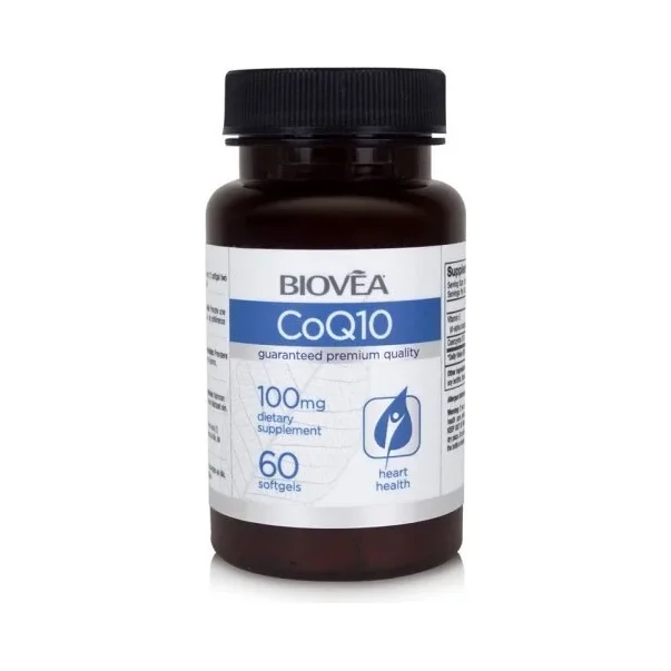 CoQ10 100mg, Разфасовка 60 caps - Biovea
