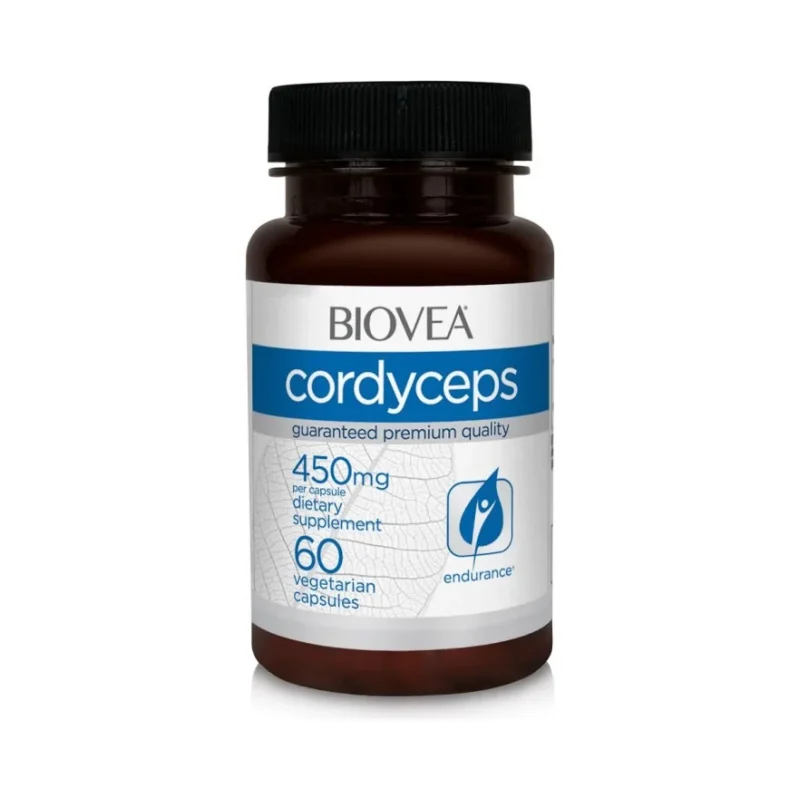 Cordyceps 450mg - Кордицепс, Разфасовка 60 caps - Biovea