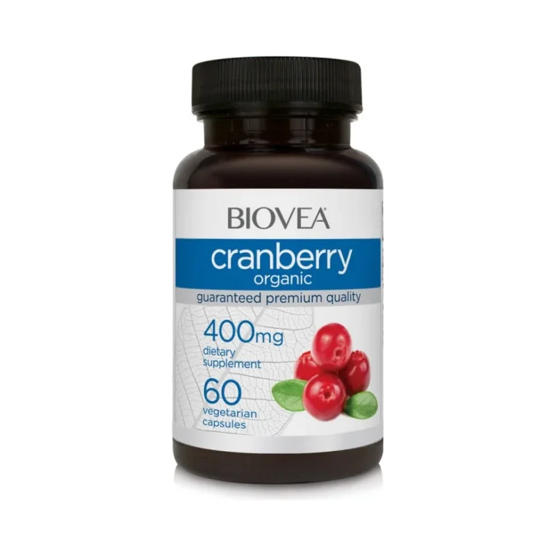 Cranberry Organic - Червена Боровинка, Разфасовка 60 caps - Biovea