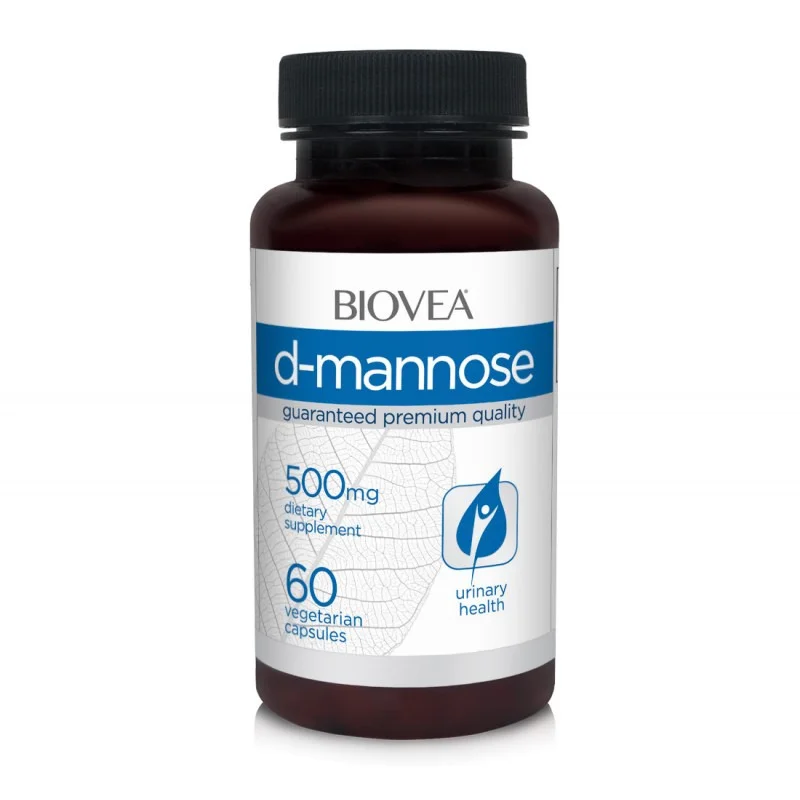 D-Mannose 500mg - Д-Маноза, Разфасовка 60 caps